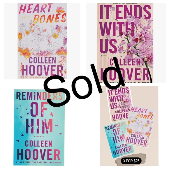 Other - Colleen Hoover Books - 3 books!